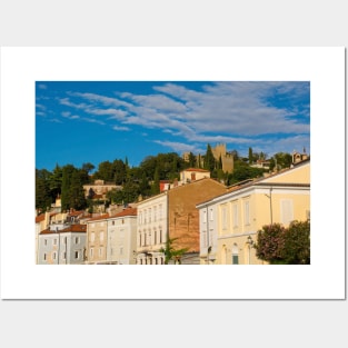 Piran Old Town, Slovenia Posters and Art